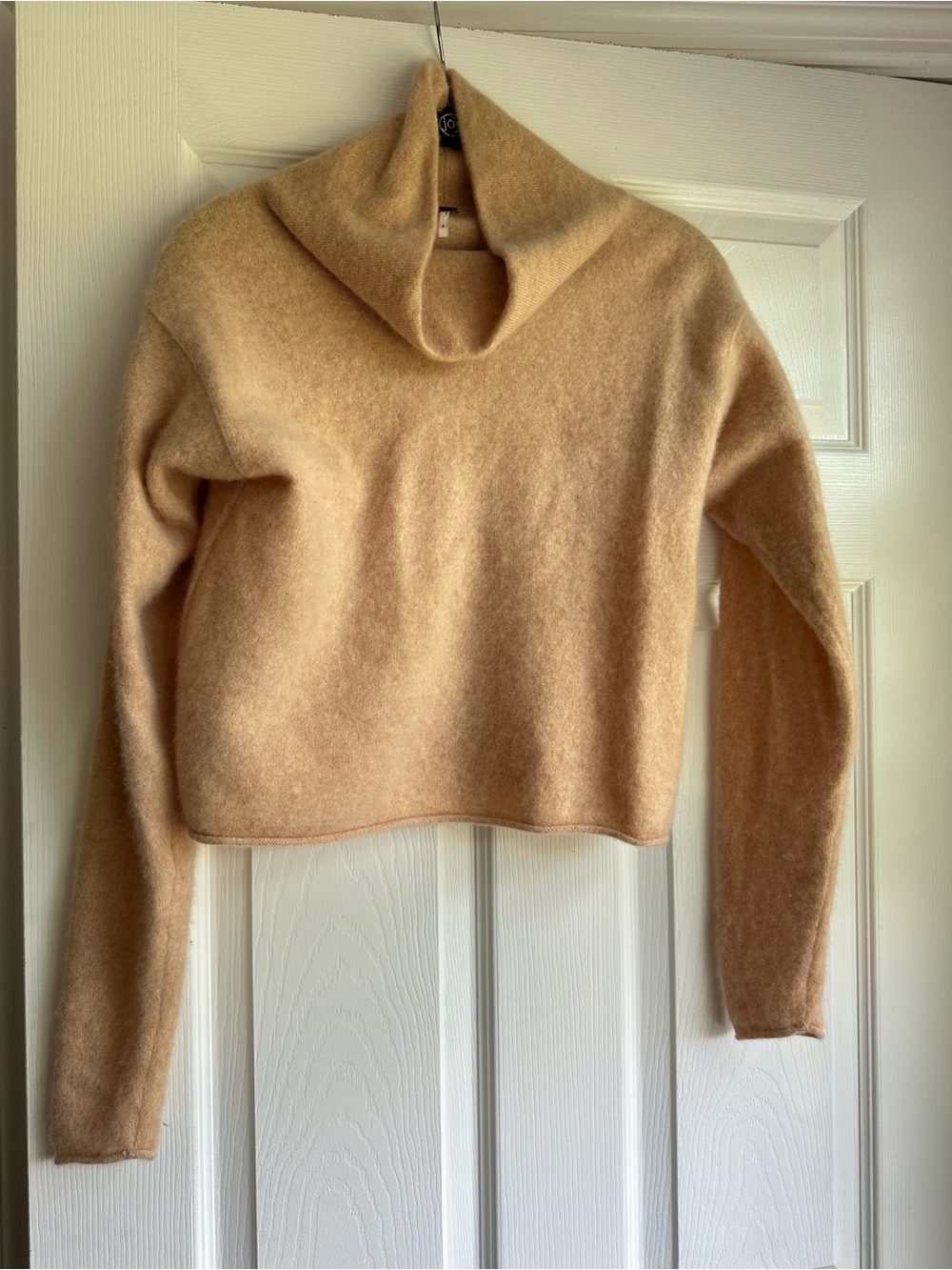 Free People cashmere cropped sweater